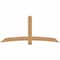 Ekena Millwork Bellingham Timber Gable Bracket, Western Red Cedar, 84"W x 38"H x 3 1/2"D x 5 1/2"F, 11/12 Pitch GBW084X38X0406BEL00SWR - alternate 1